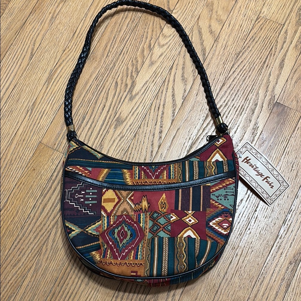 The Heritage Fair Multicolor Patterned Women's Bag
